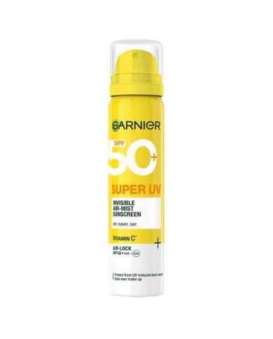 GARNIER SUPER UV SPF 50+ INVISIBLE AIR MIST SUNSCREEN VITAMINE C 75 ML