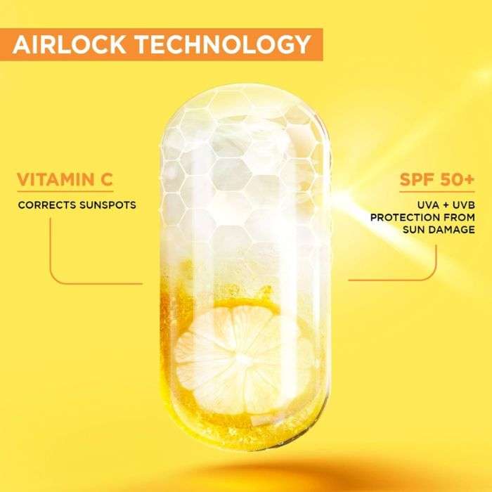 GARNIER SUPER UV SPF 50+ INVISIBLE AIR MIST SUNSCREEN VITAMINE C 75 ML