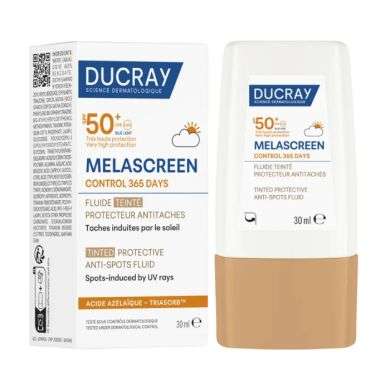 DUCRAY MELASCREEN SPF 50+ FLUIDE ITEINTE PROTECTEUR ANTI TACHES ACIDE AZELAIC 30 ML