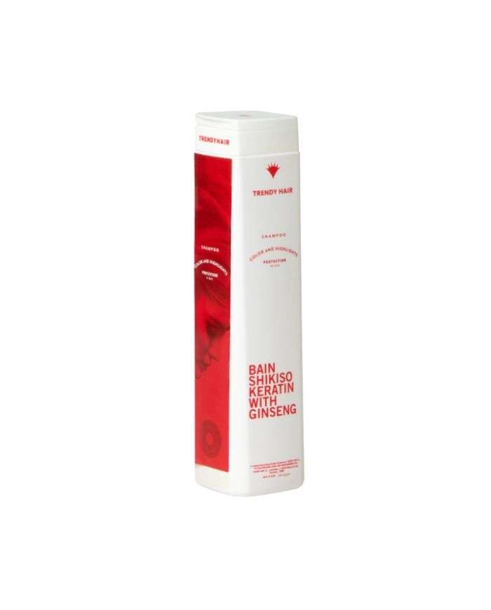 TRENDY HAIR BAIN SHIKISO KERATIN WITH GINSENG COLOR AND HIGHLIGHTS 300 ML