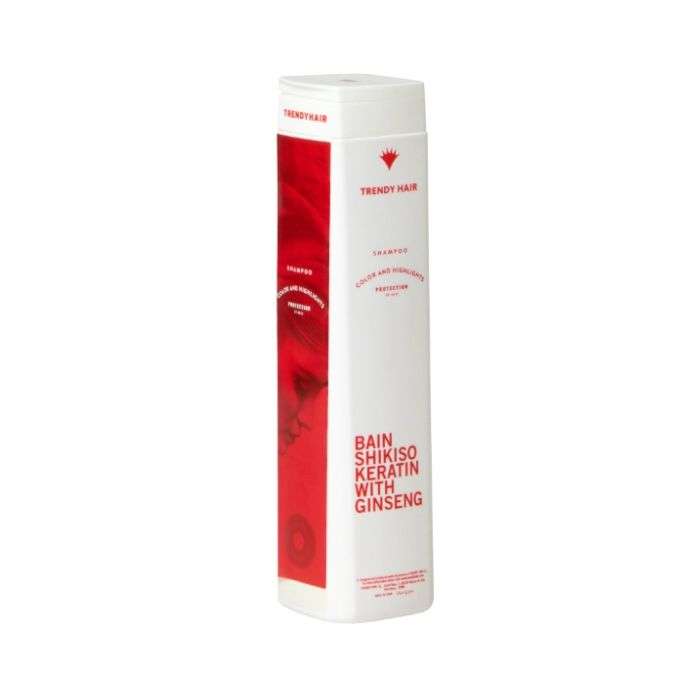 TRENDY HAIR BAIN SHIKISO KERATIN WITH GINSENG COLOR AND HIGHLIGHTS 300 ML