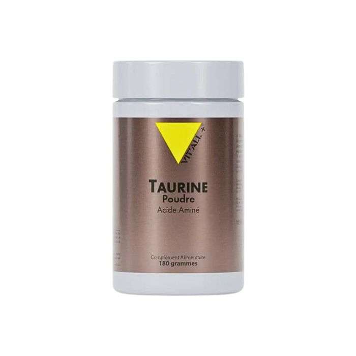 VITALL+ TAURINE POUDRE ACIDE AMINE 180 GRAMMES