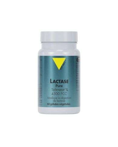 VITALL+ LACTASE PURE TOLETASE 4500 FCC  60 GELULES VEGETALES