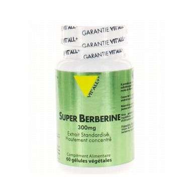 VITALL+ SUPER BERBERINE 300MG 60 GELULES VEGETALES