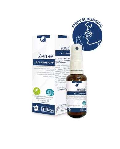 EFFINOV ZENAE RELAXATION SPRAY SUBLINGUAL AROME DE MENTHE 30 ML