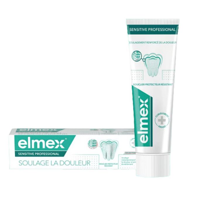 ELMEX DENTIFRICE SENSITIVE PROFESSIONAL SOULAGE LA DOULEUR 75 ML