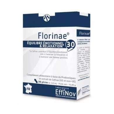 EFFINOV FLORIANE EQUILIBRE EMOTIONNEL ET RELAXATION 30 GELULES
