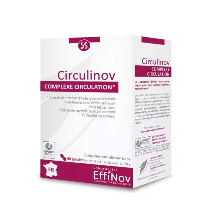 EFFINOV CIRCULINOV COMPLEXE CIRCULATION 40 GELULES
