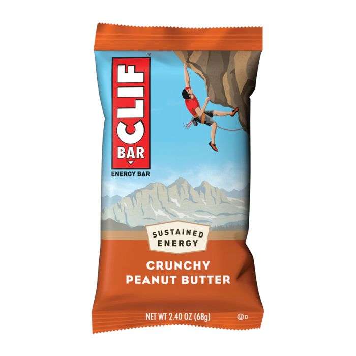 CLIF BAR FEED YOUR ADVENTURA CRUNCHY PEANUT BUTTER 11 G PROTEIN 68 G