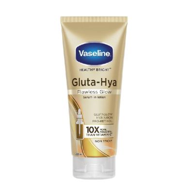 VASELINE GLUTA HYA SERUM BURST UV LOTION FLAWLESS BRIGHT 300ML