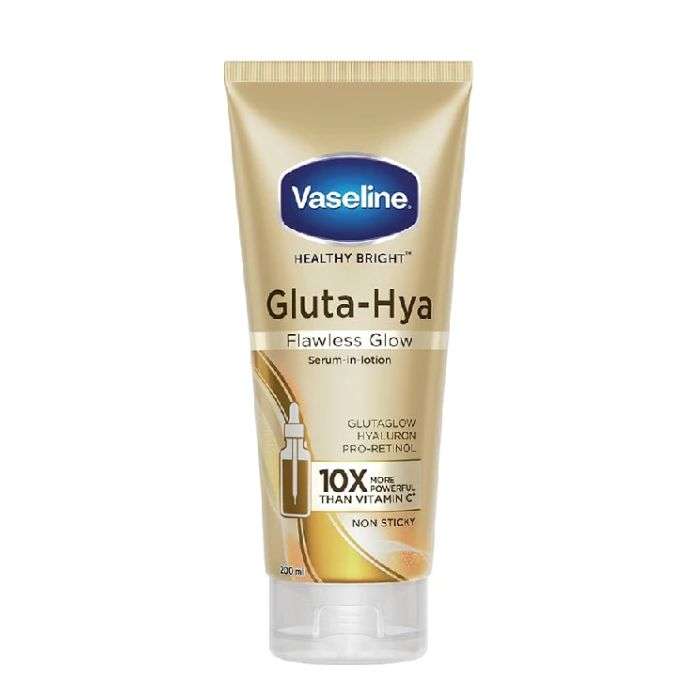 VASELINE GLUTA HYA SERUM BURST UV LOTION FLAWLESS BRIGHT 300ML