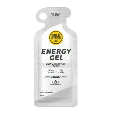 GOLD NUTRITION ENERGYGEL UNFLAVOURED 40 G