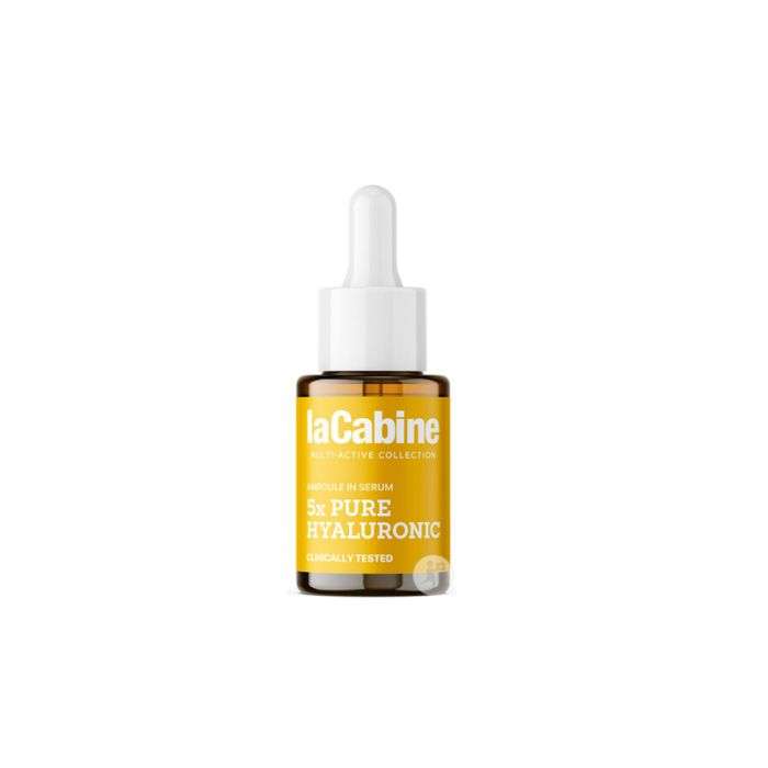 LA CABINE 5X PURE HYALURONIC AMPOULE EN SERUM 10 ML