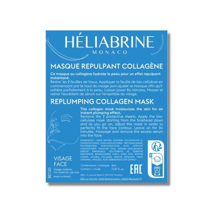 HELIABRINE MASQUE REPULPANT COLLAGENE 