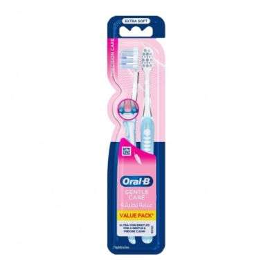 ORAL B PACK DE 2BROSSE A DENTS GENTLE CARE
