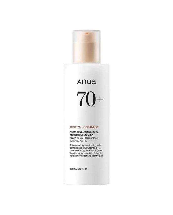 ANUA RICE 70 + CERAMIDE INTENSIVE MOISTURIZING MILK 150 ML