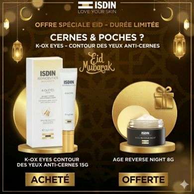 ISDIN K-OX EYES POCHES ET CERNES CREME 15 G 