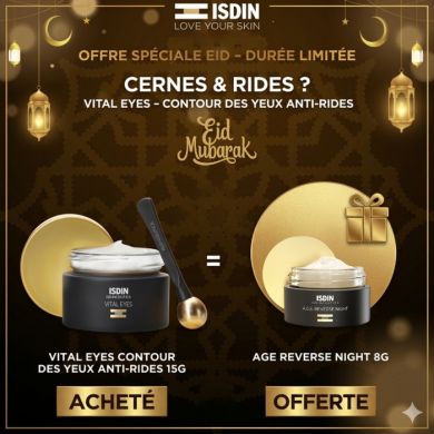 ISDIN ISDINCEUTICS VITAL EYES CONTOUR DES YEUX 15 ML