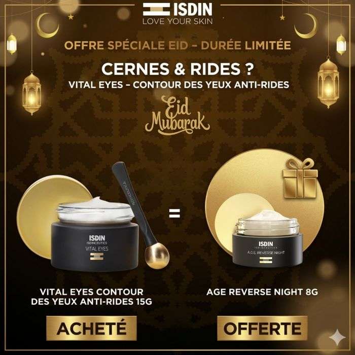 ISDIN ISDINCEUTICS VITAL EYES CONTOUR DES YEUX 15 ML