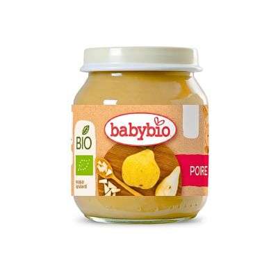 BABYBIO POT POIRE6 MOIS+ 130 G