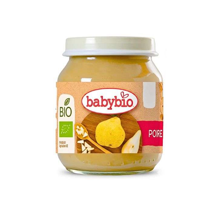 BABYBIO POT POIRE6 MOIS+ 130 G