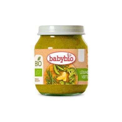 BABYBIO POT LEGUMES VERTS 6 MOIS+ 130 G