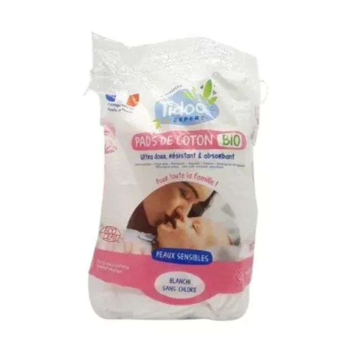 TIDOO EXPERT PADS DE COTON BIO x 150