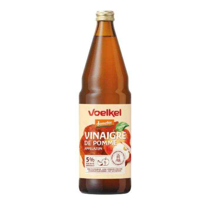 VOELKEL VINAIGRE DE POMME NON FILTRE 750 ML