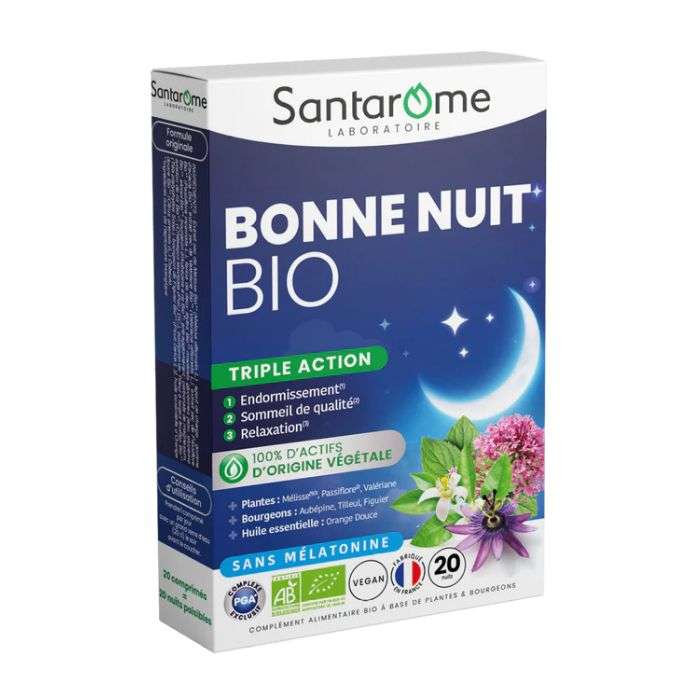 SANTAROME BIO BONNE NUIT 20 GELULES