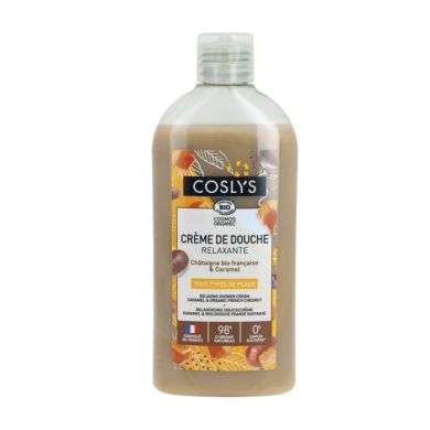 COSLYS CREME DE DOUCHE RELAXANTE 250 ML CHATAIGNE BIO ET CARAMEL