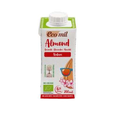 ECOMIL LAIT AMANDE NATURE 200ML