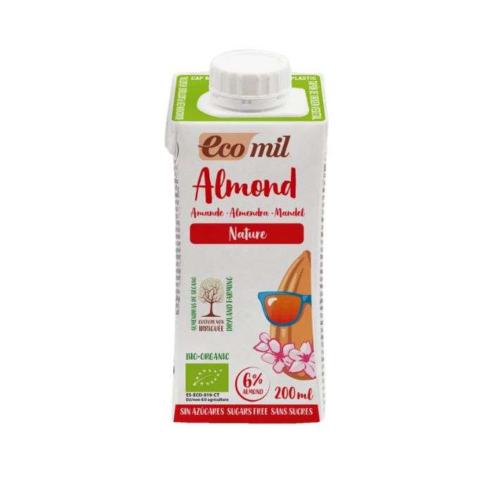 ECOMIL LAIT AMANDE NATURE 200ML