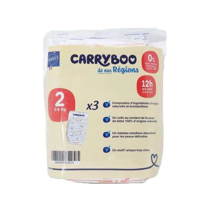 CARRYBOO COUCHE 2 3-6 KG x 3