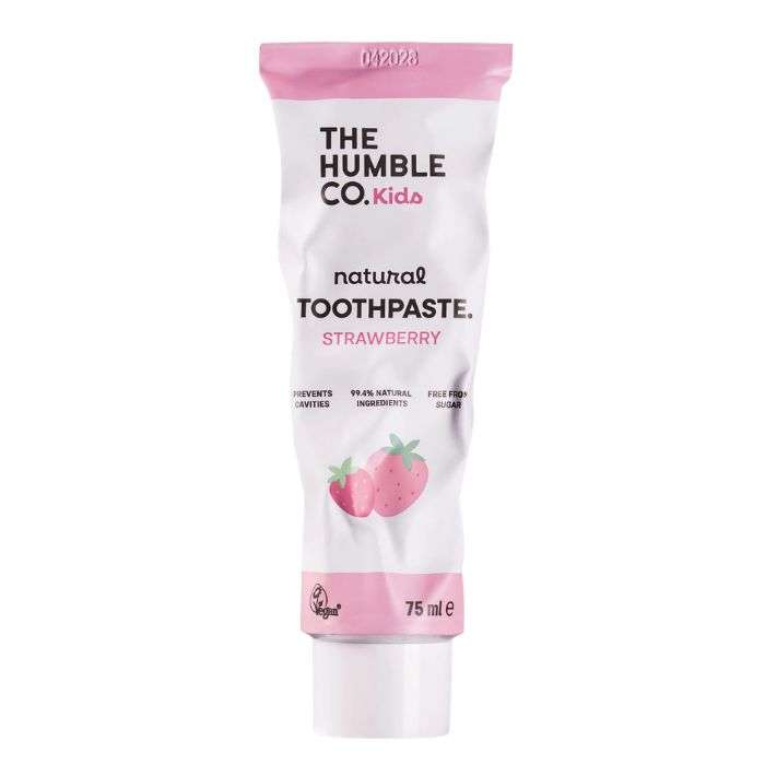 THE HUMBLE CO KIDS NATURAL TOOTHPASTE STRAWBERRY 75 ML