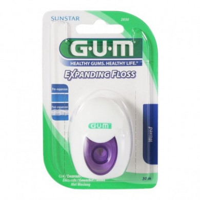  GUM EXPANDING FLOSS, Fil dentaire 2030.