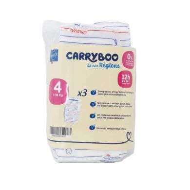 CARRYBOO COUCHE N 4 7-18KG PACK DE 3