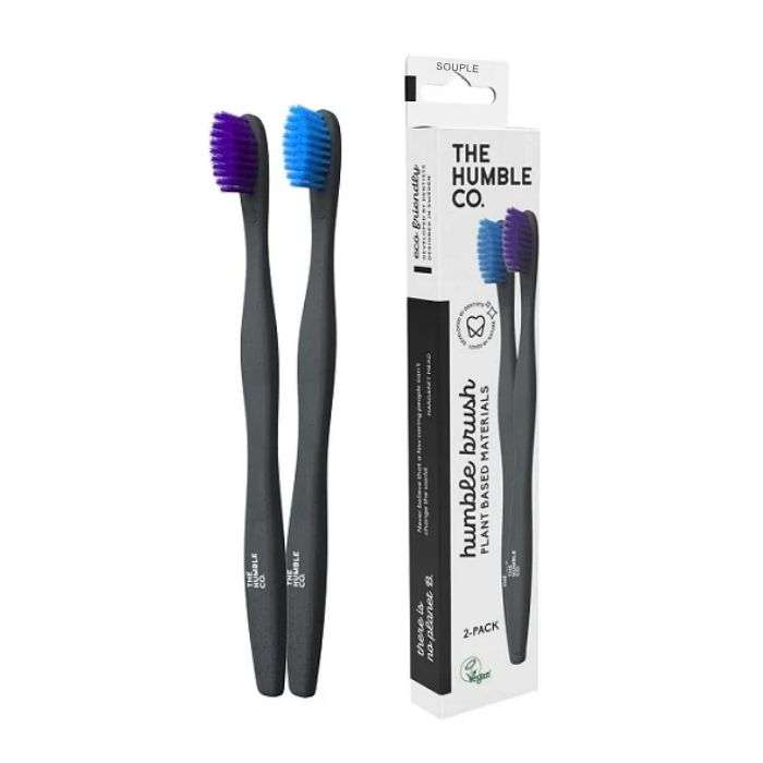 THE HUMBLE CO HUMBLE PACK 2 BROSSES A DENTS SOUPLE