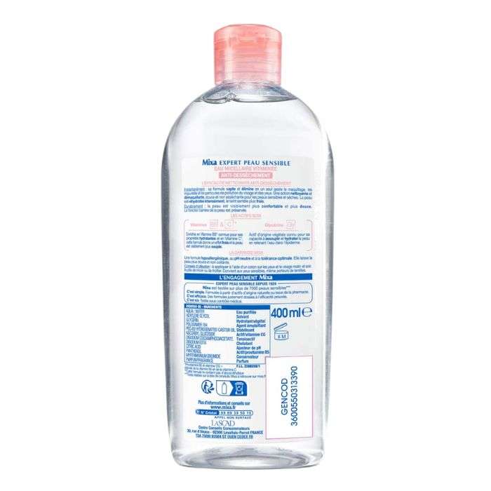 MIXA EAU MICELLAIRE ANTI DESSECHEMENT 400 ML