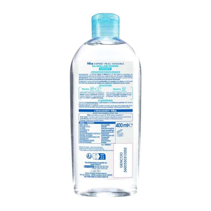 MIXA EAU MICELLAIRE APAISANTE 400 ML