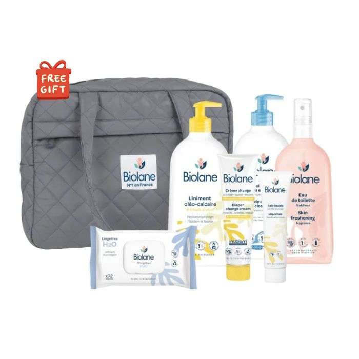 BIOLANE LES ESSENTIELS BEBE + SAC A LANGER OFFERT