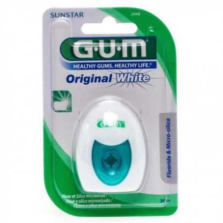 GUM original white Fil Dentaire- 2040
