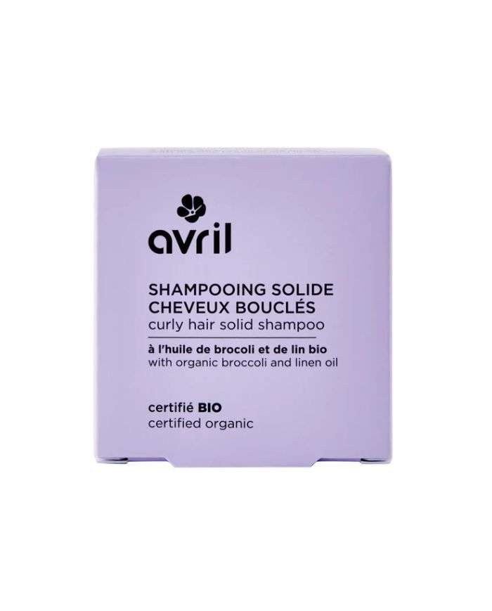 AVRIL SHAMPOOING SOLIDE CHEVEUX BOUCLES 60 G