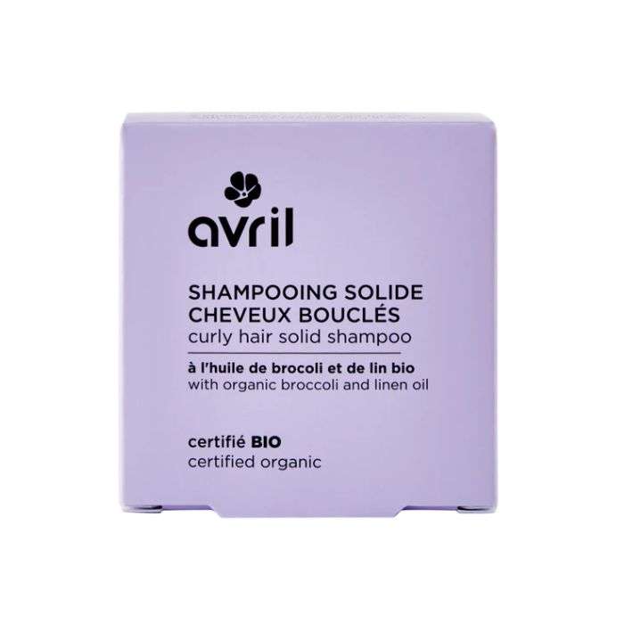 AVRIL SHAMPOOING SOLIDE CHEVEUX BOUCLES 60 G