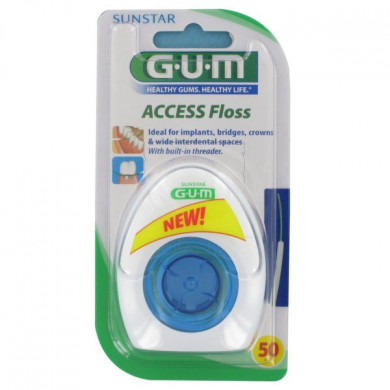Gum Access Floss 3200 FIL DENTAIRE (implant,bridge et couronne)