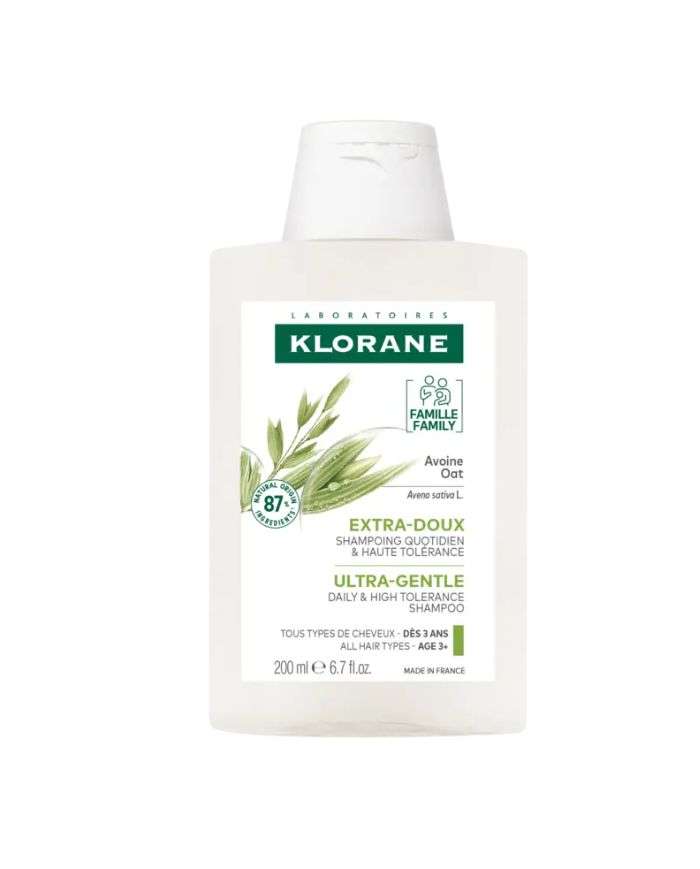 KLORANE SHAMPOOING QUOTIDIEN EXTRA DOUX AVOINE 200 ML