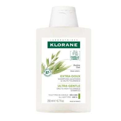 KLORANE SHAMPOOING QUOTIDIEN EXTRA DOUX AVOINE 200 ML