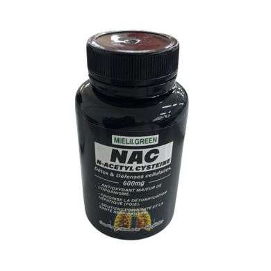 MIELLI GREEN NAC N ACETYL CYSTEINE 600 MG 60 GELULES