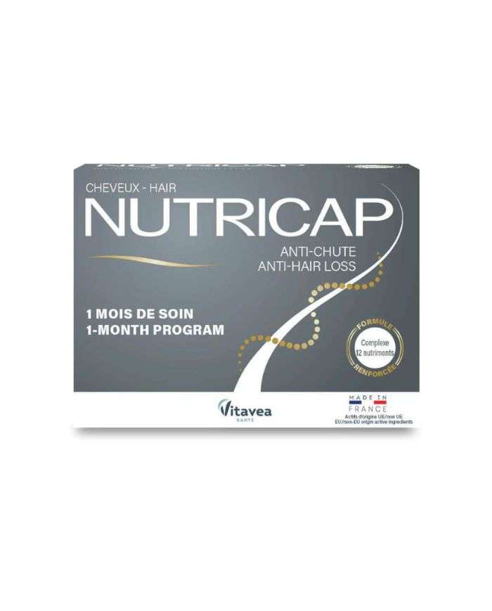 NUTRICAP ANTI CHUTE COMPLEXE 12 NUTRIMENTS 30 GELULES