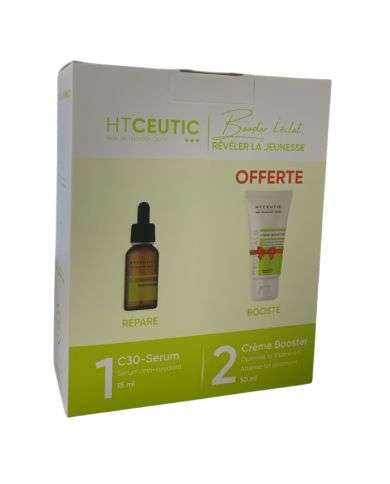 HTCEUTIC OFFRE C30 SERUM 15 ML + CREME BOSSTER 50 ML OFFERT