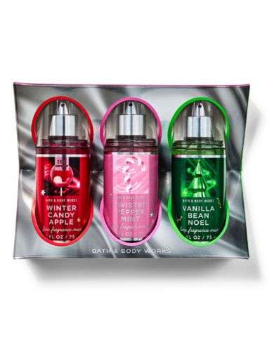 BATH AND BODY WORKS COUPS DE COEUR DES FETES ECHANTILLONS FRAGRANCES